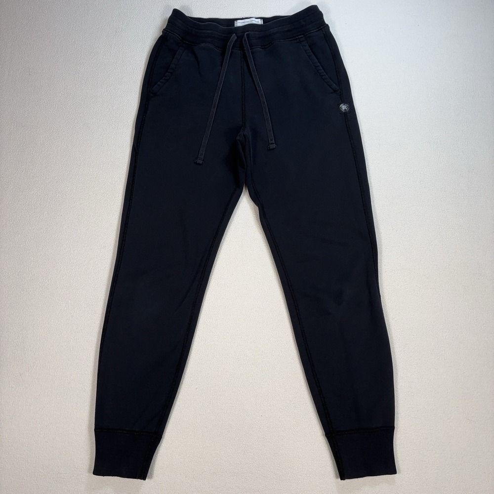 Reigning Champ Sweatpants Men's S Black 100% Cotton Drawstring Lounge Gym *READ*